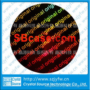 Make Secure Hologram Sticker Label